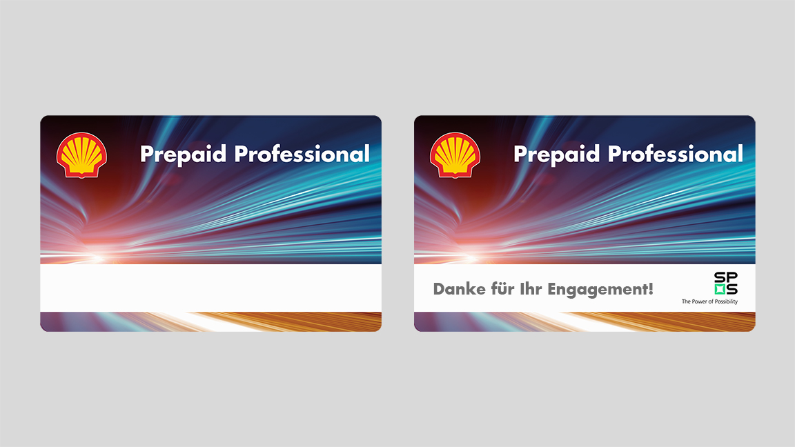 Shell Corporate Logo Card