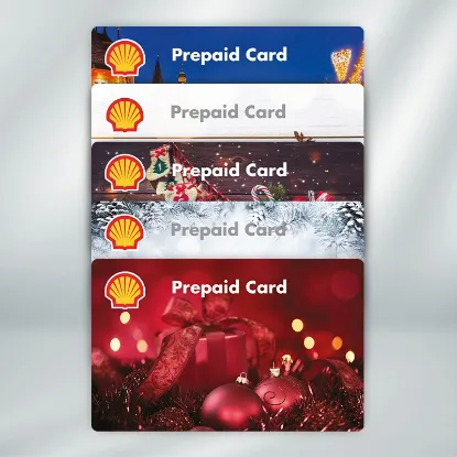 Zeige Details für Shell Prepaid Card "Saisonal" Gefächerte Kartenauswahl saisonaler Motive