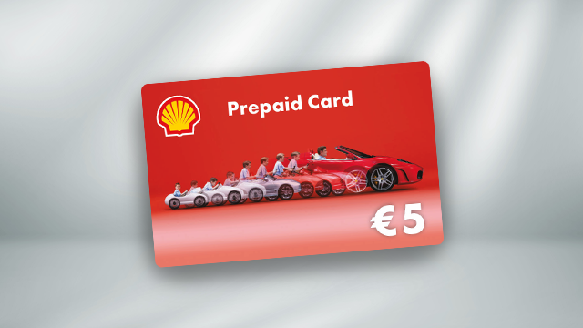 Shell Prepaid Card Digital - jetzt erhältlich
