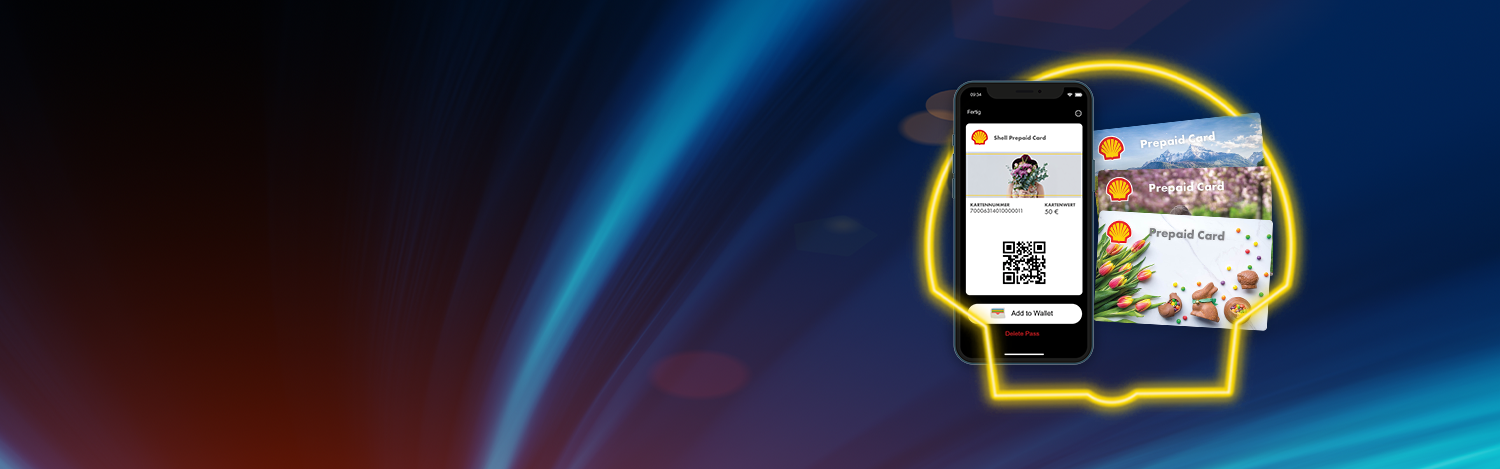 Shell Prepaid Card - der Gutschein der Shell Tankstellen